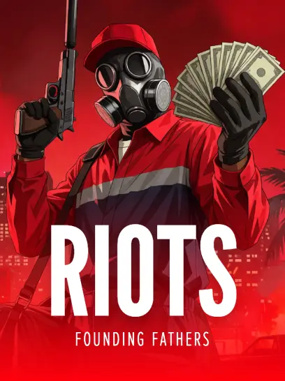 Riots slot key art