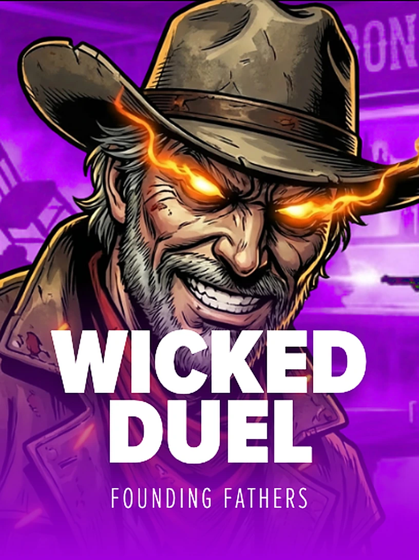 Wicked Duel slot key art