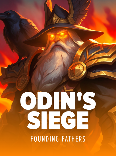 Odin's Siege slot key art