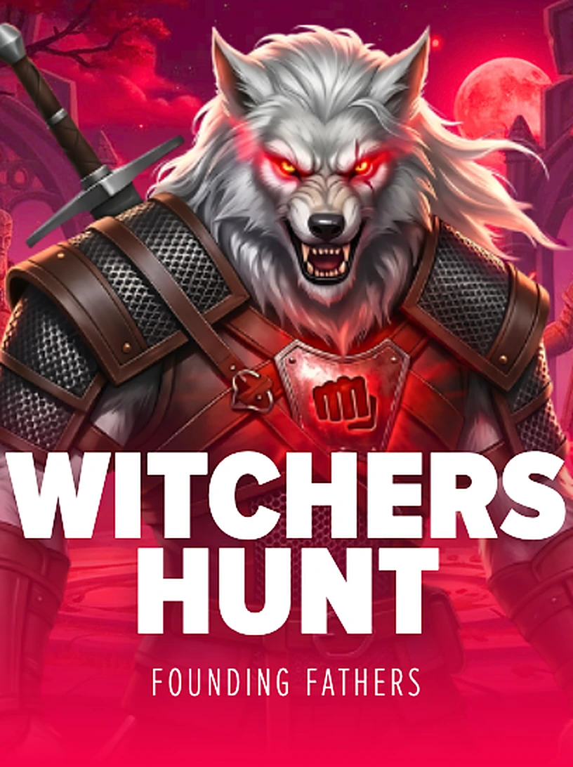 Witchers Hunt slot key art