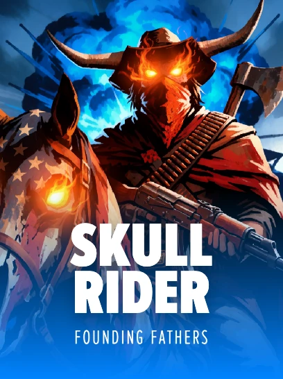 Skull Rider slot key art