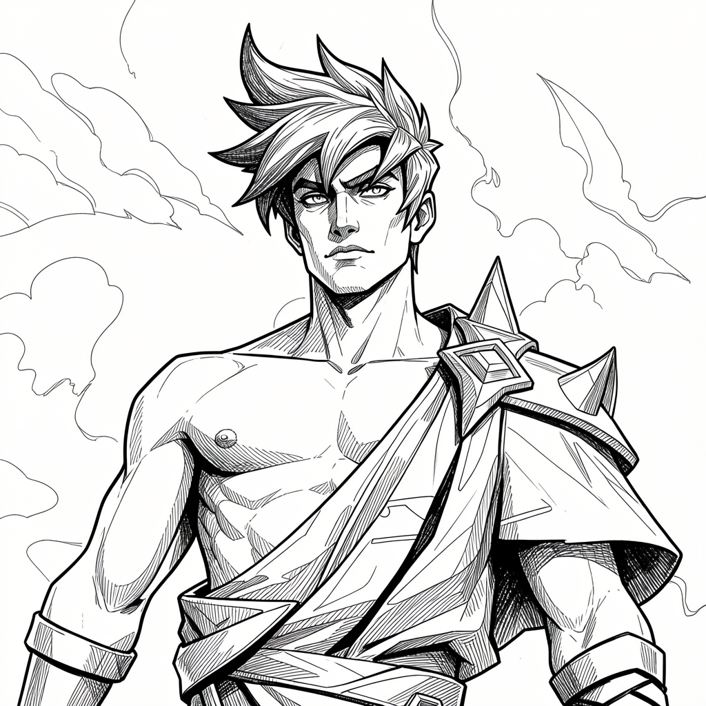 Zagreus original concept drawing