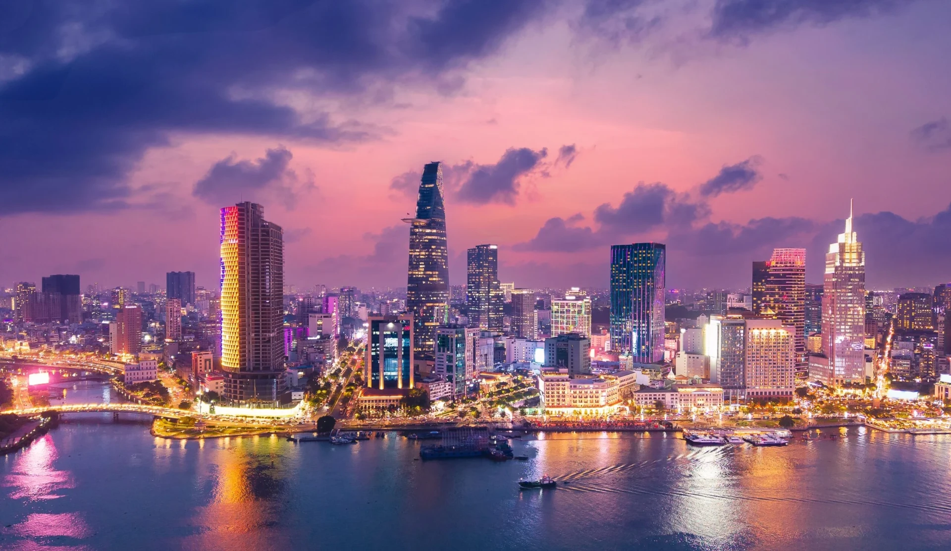 Ho Chi Minh City skyline